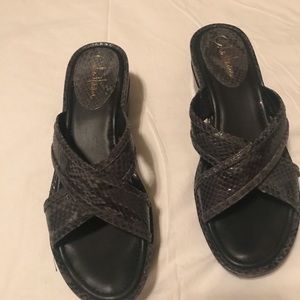 Cole Haan Snake Skin Sandals